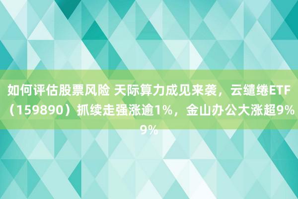 如何评估股票风险 天际算力成见来袭，云缱绻ETF（159890）抓续走强涨逾1%，金山办公大涨超9%