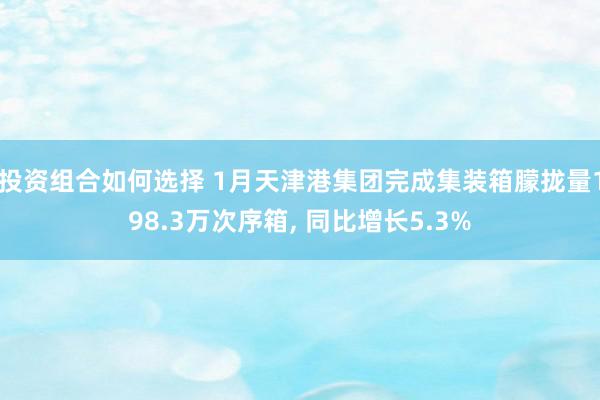 投资组合如何选择 1月天津港集团完成集装箱朦拢量198.3万次序箱, 同比增长5.3%