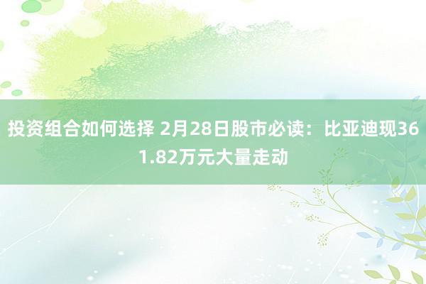 投资组合如何选择 2月28日股市必读：比亚迪现361.82万元大量走动