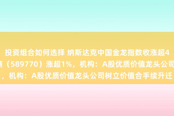 投资组合如何选择 纳斯达克中国金龙指数收涨超4%，科创综指ETF招商（589770）涨超1%，机构：A股优质价值龙头公司树立价值合手续升迁